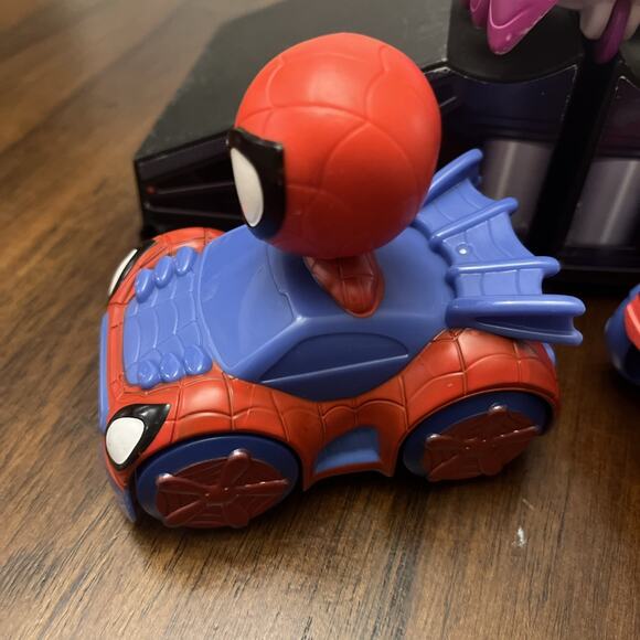Marvel Spidey and His Amazing Friends 3 Figure Squad Racers Set Motion Kidcore - Picture 3 of 9